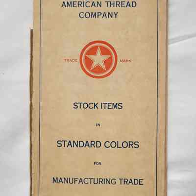 ATCO Stock Items Sample Book c.1926