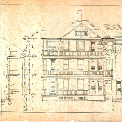 Architectural Plan of Tenement