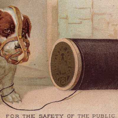 Willimantic Linen Co Trade Card 1888