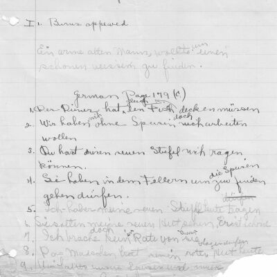 School Papers, Mary Norberta Smith