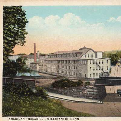 American Thread Postcard, early 20th century