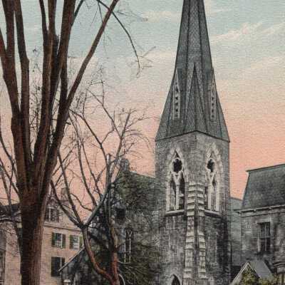 Postcard: St. Paul's Episcopal Church, Bridgeport, Conn