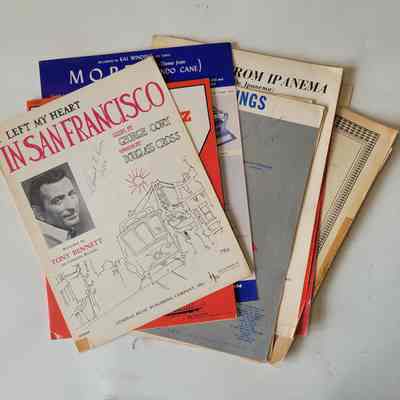 Sheet Music 1960-1969