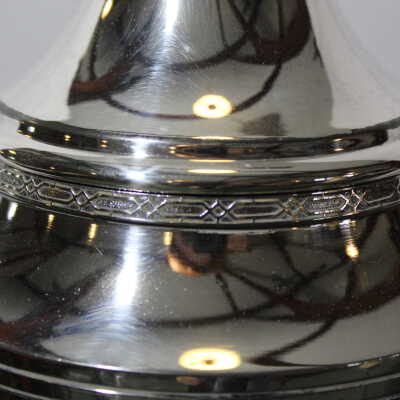 Close up of top of trophy