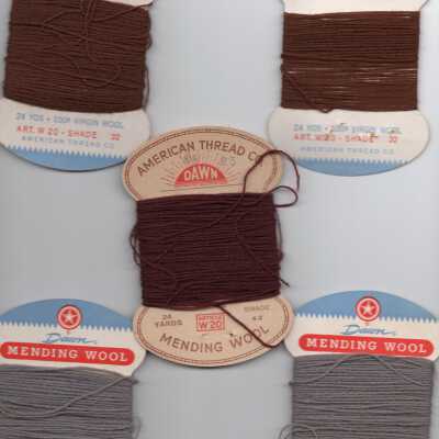 Collection of Mending Wool