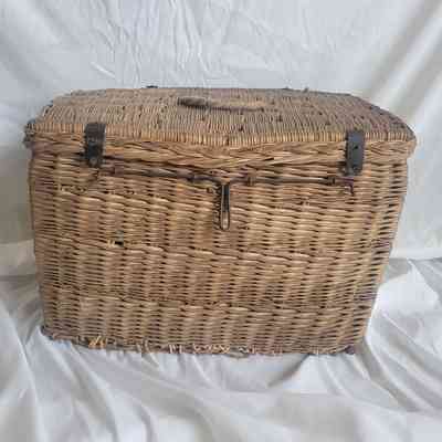 Large Rectangular Woven Basket
