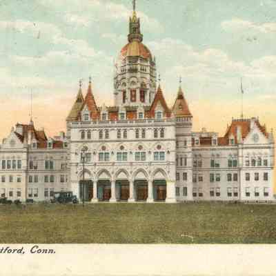 Postcard of CT State Capitol