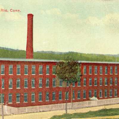 Woolen Mill Postcard, Baltic CT