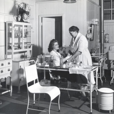 Photograph of Textile Mill Infirmary