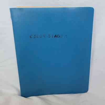 Nichols List of Slides 1953-67
