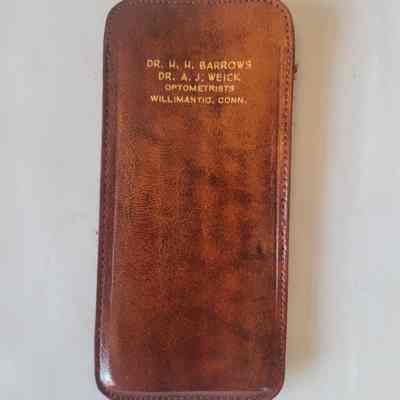 Dr.s Barrows and Weick Eyeglass Case and Cleaning Cloth
