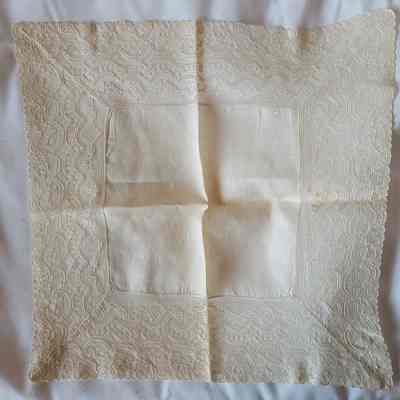 H.C. Murray Co. Lace Handkerchief c1900