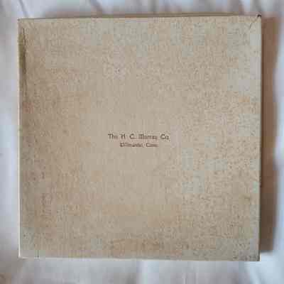 The image shows a vintage, textured box cover with "The H. C. Murray Co." printed in the center