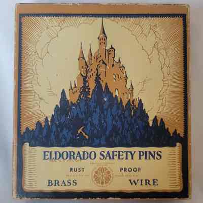 Eldorado Safety Pins Box c.1930