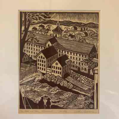 The Mill and River, Willimantic