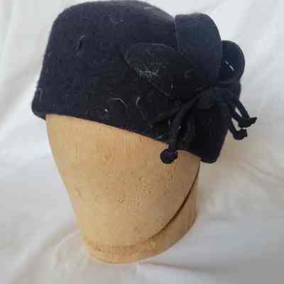 Russian Black Woolen Hat