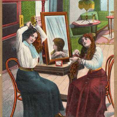 We are Dyeing to Meet You, Postcard