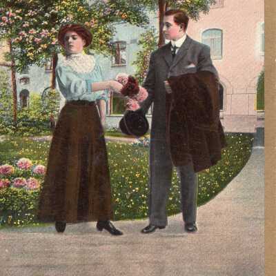 Don't Throw Any Bouquets, Postcard