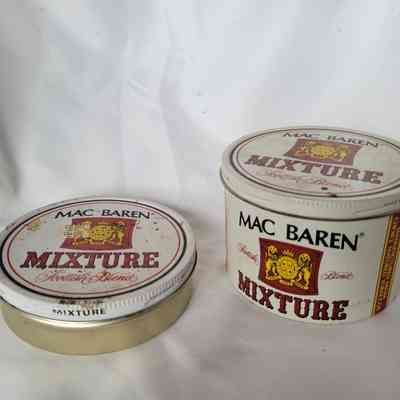 Mac Baren Tobacco Tins c1960