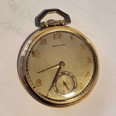 50 Years Service American Thread Pocket Watch