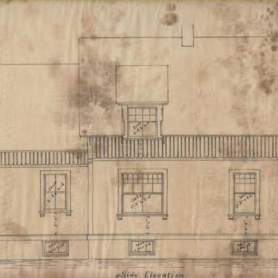 Architectural Plan of Oaks Worker Housing, C-2