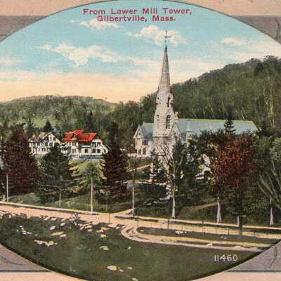 Lower Mill Tower, Gilbertville, Mass.