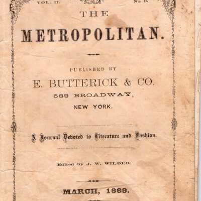 The Metropolitan, March 1869