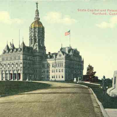 Postcard of CT State Capitol