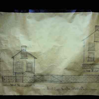An Image of Mr. William's house and Dr. Fitch Dentist's office