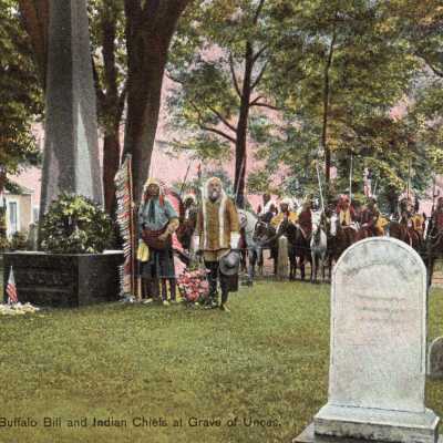 Grave of Uncas, Norwich, Conn.