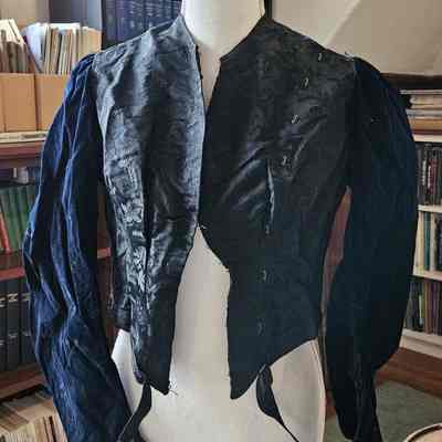 Vintage Silk and Velvet Woman's Blouse