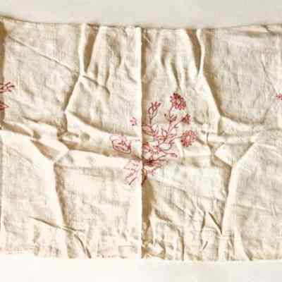Embroidered Table Runner