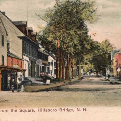 School Street, Hillsboro Bridge, N.H.