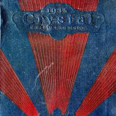 Yearbook, Windham High School, 1935