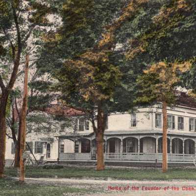 Home of the Founder of the Conn. Ag. College
