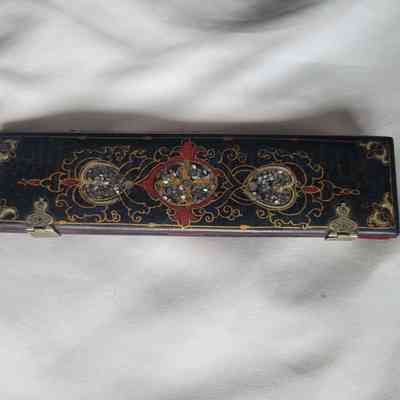 Knitting and Sewing Needle Case c1850