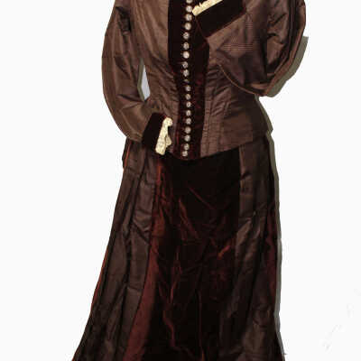 1869 Wedding Gown