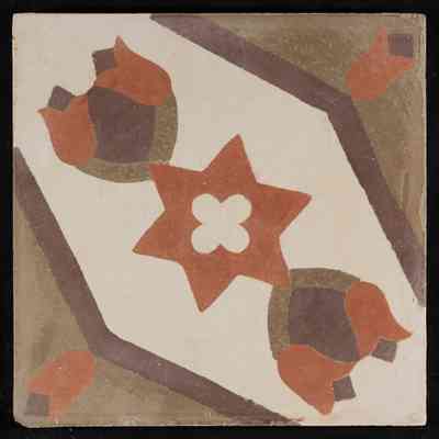 The Flowers Tile بلاطة الوردات