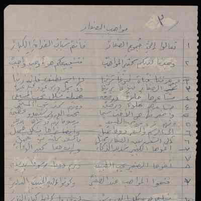 مواهب الصغار - الاجازة الصيفية