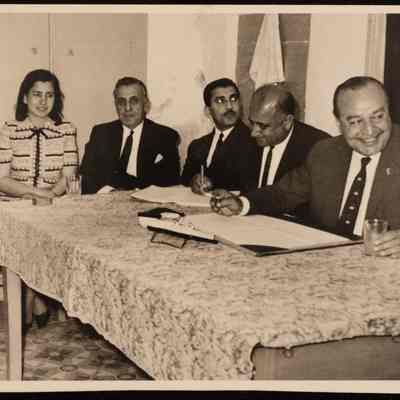 صورة فاطمة المحب وحسني الاشهب وانور الخطيب