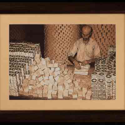 تغليف الصابون Wrapping Soap Bars