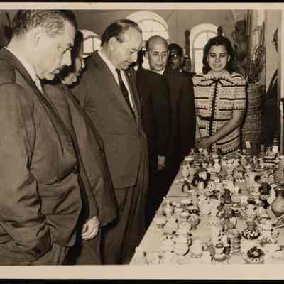صورة فاطمة المحب وحسني الاشهب وانور الخطيب وعزمي الارناؤوط