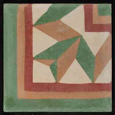 Al- Baklava Border Corner Tile بلاطة زاوية البقلاوة