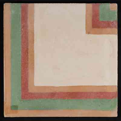 The Lines Border Corner Tile بلاطة زاوية زنار الحُزوز