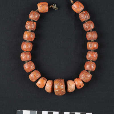 Coral necklace عقد مرجان