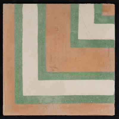 The Lines Border Corner Tile بلاطة زاوية زنار الحُزوز