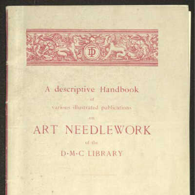 ART NEEDLEWORK of the D.M.C LIBRARY