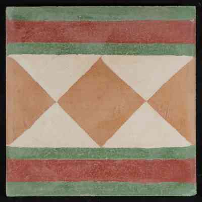 The Squares Border Tile بلاطة زنار المربعات