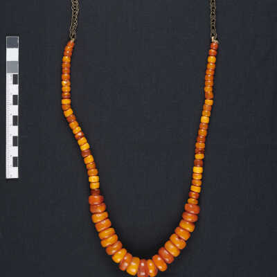 Amber necklace عقد عنبر