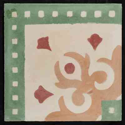 The King Talal's Palace Tile بلاطة سجادة قصر الملك طلال